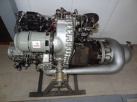 Description of the technical parameters of the  turbine engine test bench